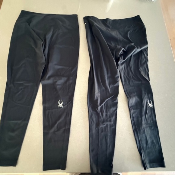 2 Spyder Women Thermal  Moisture Wicking Insulated Base Layer Large Long John - Picture 1 of 9